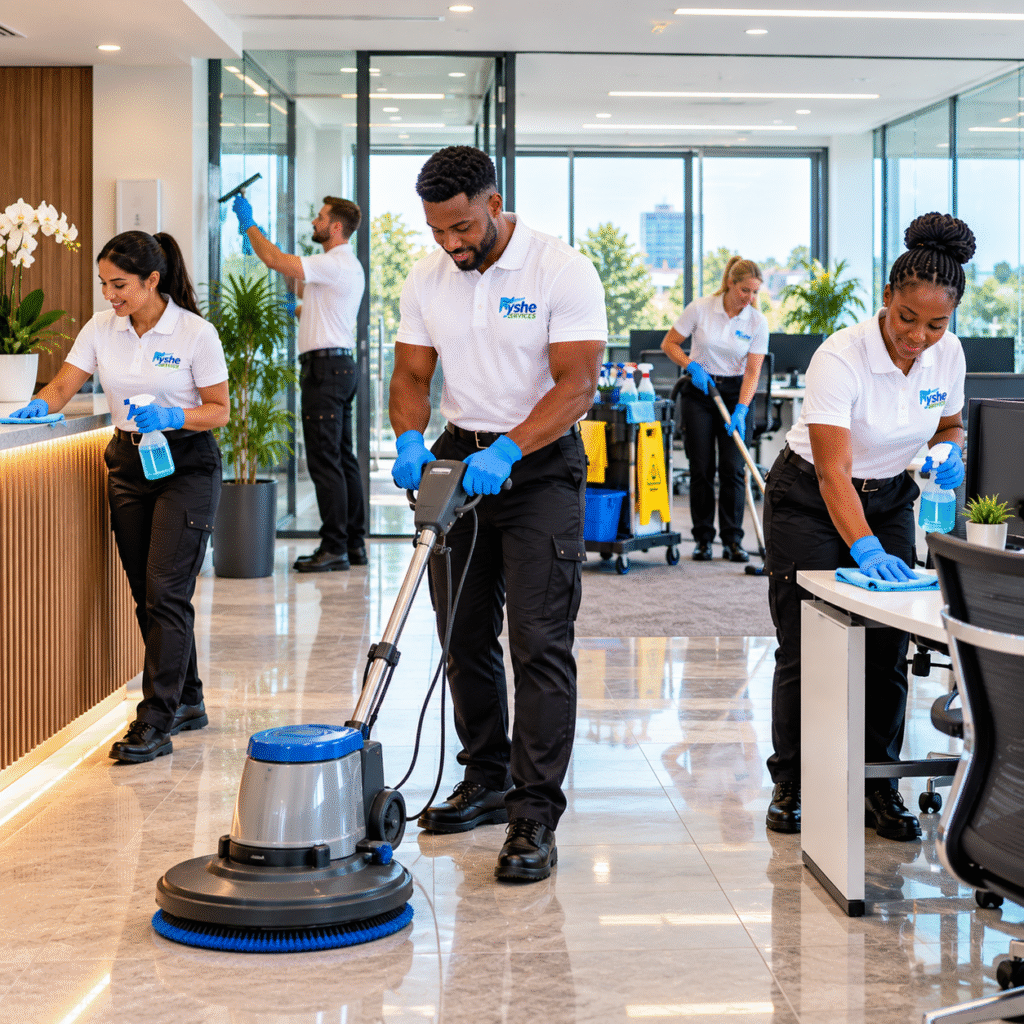 Commercial office cleaning service in Watford