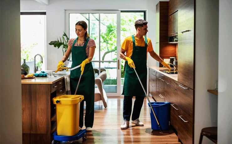 Services Provided by Routine Domestic Cleaners in London"